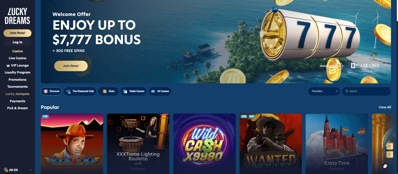 Lucky Dreams casino online